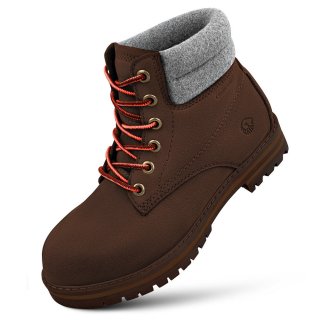 Giesswein Merino Leather Boot - Dk.Braun Giesswein Merino Leather Boot - Dk.Braun